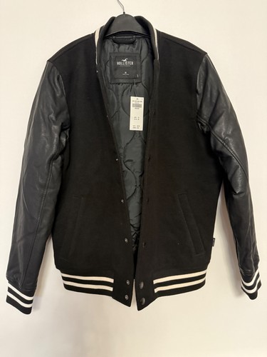 Hollister Varsity Jacket, size Medium, new with tag. - Picture 3 of 4