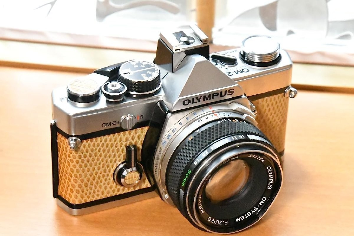 ★ OLYMPUS OM-2N + ★ MACRO 50mm Olympus OM-2N OM2N Chrome 35mm SLR Film Camera w/ 50mm F1.8