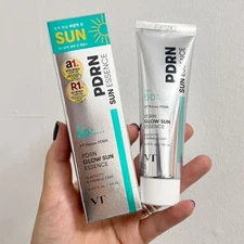 VT PDRN Glow Sun Essence SPF50+ PA++++ 50ml Essential Sun Sunscreen K-Beauty NEW