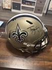 Tyson Hill Signed Saints Helmet Full Size Rep