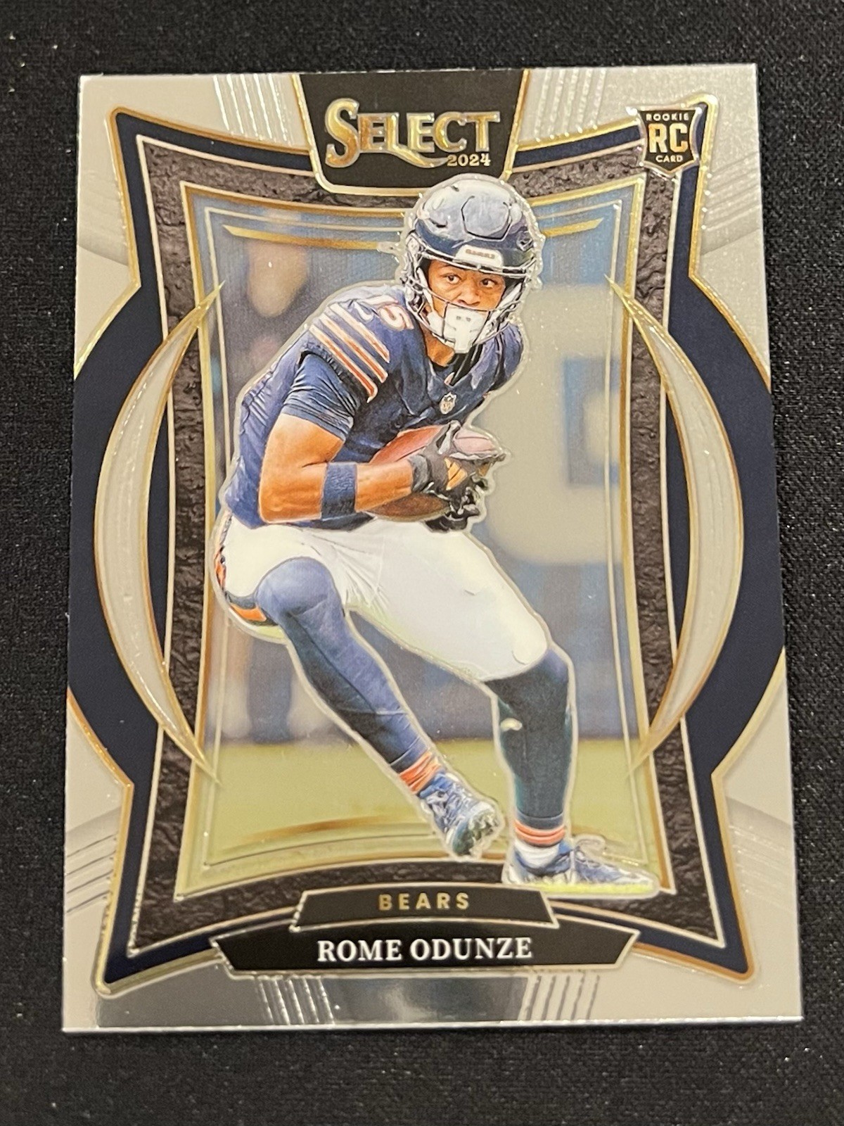 2024 Select Rome Odunze Concourse RC Silver Prizm Rookie #3 Bears