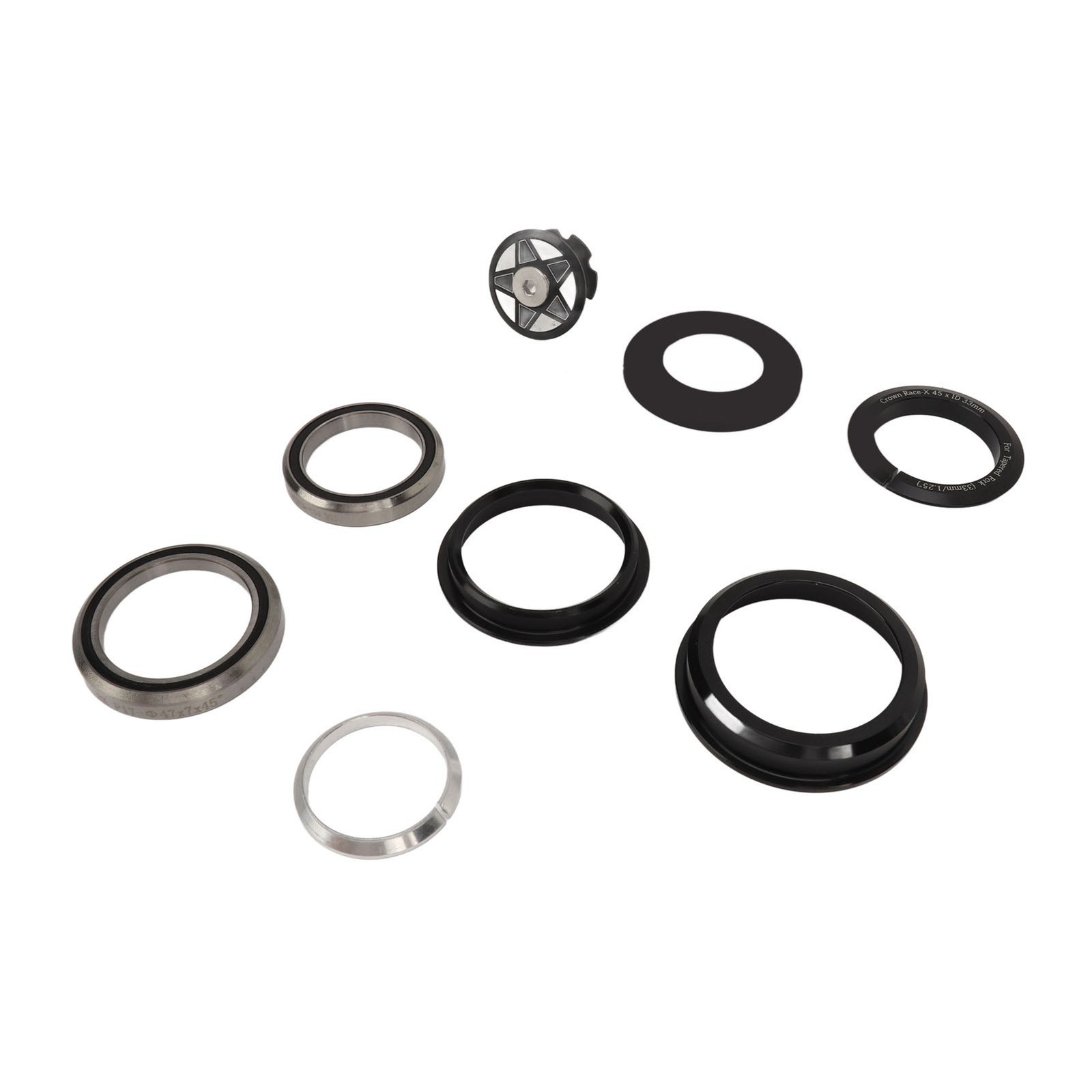 Front Fork Bowl Set Bikes Headset Bearing Accessory For 44‑50.6mm Tape GF
