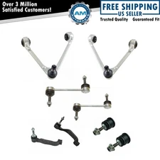 Control Arms Tie Rods Sway Bar Links Front Set of 8 for  00-02 Jaguar S-Type