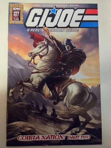 GI Joe A Real American Hero #227 IDW Cover B Art Appreciation Variant