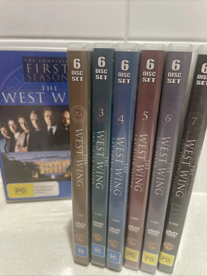 The West Wing Complete Dvd Series 1-7 Region 4 Season 7 TV Series - image 2 of 4