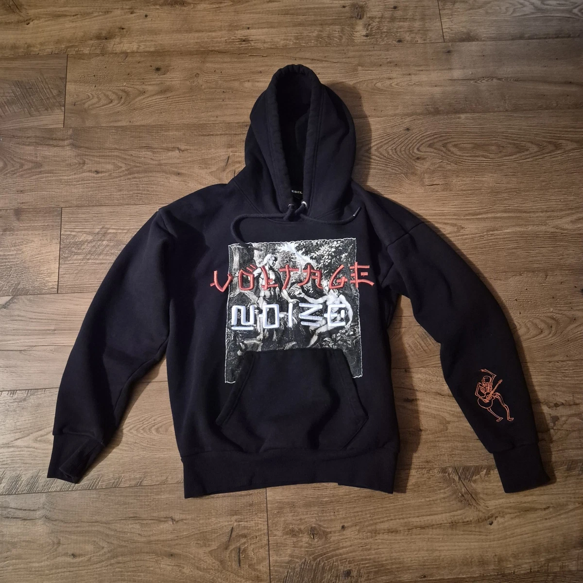 Diesel Black Long Sleeve Hoodies & Sweatshirts for Men for Sale 