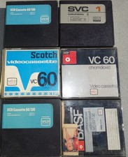 VCR LVC VC Kassetten BASF Grundig (6Stk)