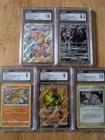 2017 Pokemon Umbreon GX SM36 Black Star Promo Card CGC 8.5 + 4 More CGC Slabs!
