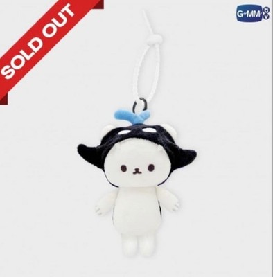 ぬいぐるみ GMMTV POLCASAN DOLL KEYCHAIN TayNew Gmmtv Taynew POLCASAN Doll Key Chain Plush Stuffed Toy White with