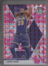LeBron James [Pink Camo] #8 Prices | 2019 Panini Mosaic