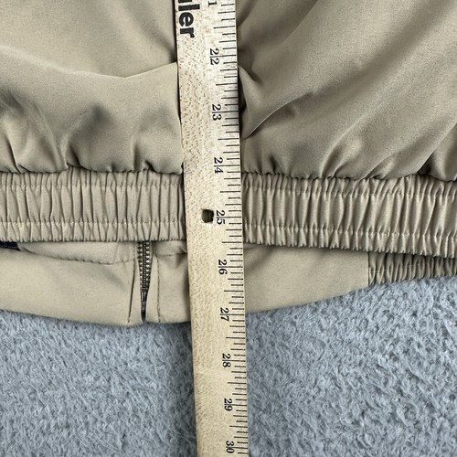 Polo Ralph Lauren Jacket Mens XL Beige Harrington Plaid Lined Vintage Classic - Picture 7 of 11