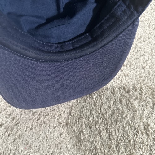 General Admission Hat Cap Strap Back Mens Blue Canvas Embroidered General Dad - Picture 8 of 11