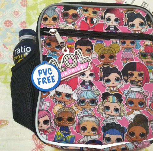 L.O.L. Surprise Girls School Lunch Box Insulated Bag LOL Doll Kids Children Pink - Picture 5 of 8