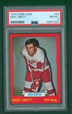 1973 O-Pee-Chee Hockey Card - #49 Nick Libett, PSA 8 NM/MT