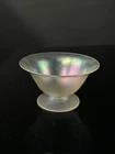 Antique CARDER STEUBEN Art Glass VERRE DE SOIE / Rockwell Sticker