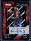 2018-19 Prizm Jerome Robinson Sensational Prizm Choice Auto Autograph RC #SS-JRB