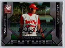 Michael Ynoa 2009 Donruss Elite Extra Edition Back to the Future Auto#10 /99