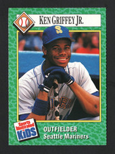 1990 Sports Illustrated for Kids #158 Ken Griffey Jr. - Seattle Mariners  A2912