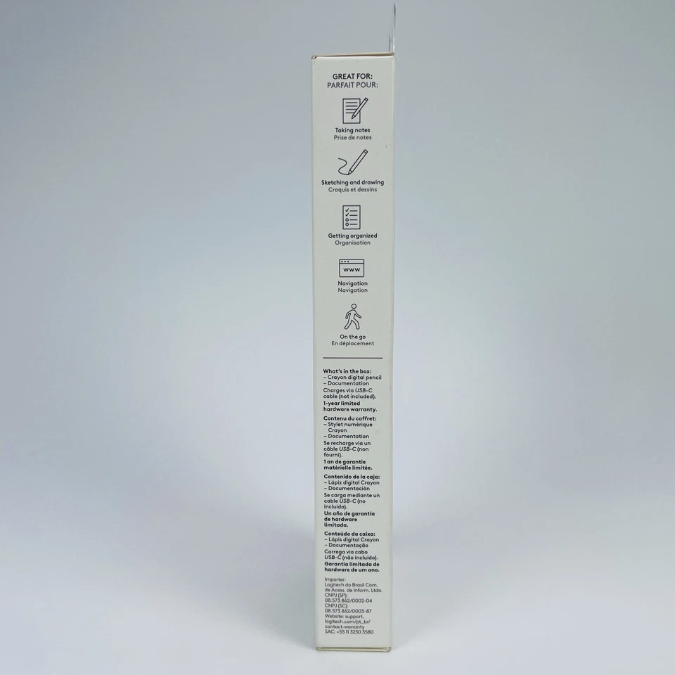 Logitech 914-000070 Crayon Digital Pencil for iPad Models w/USB-C Ports - Image 4 of 4