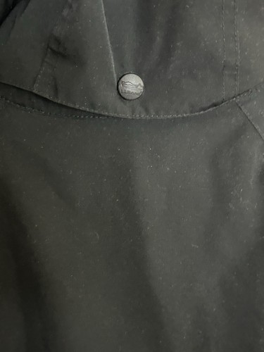 vintage ll bean trench coat rain jacket Utility Removable duck bill cap hood med - Picture 18 of 23