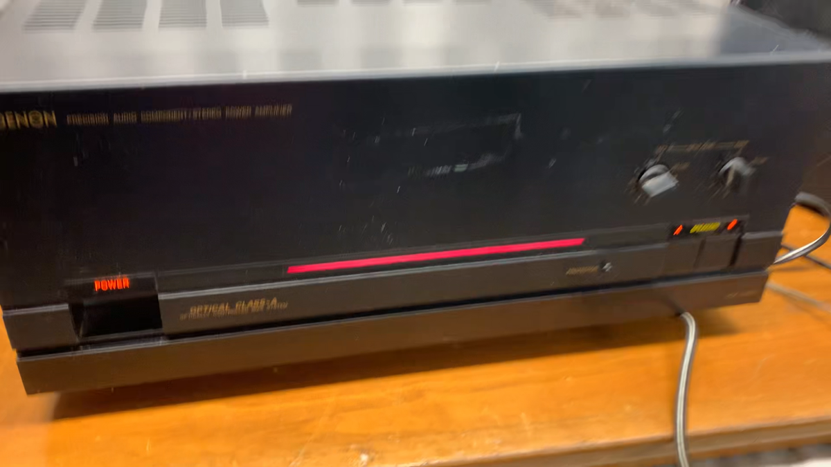 Denon POA-2400A VTG Stereo Power Amplifier Precision Audio Optical