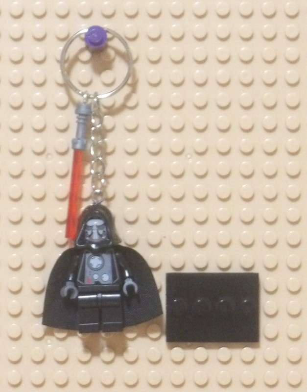 Minifigure Keychain Custom Star Wars Darth Malgus Lightsaber Charm SWTOR New