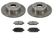 09-16 Maxima (2) Rear 31387 Disc Brake Rotor With Rear Ceramic Pads