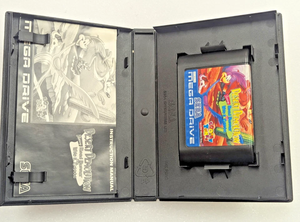 Desert Demolition Sega Mega Drive UK Complete 1995 PAL Genesis CIB - Image 4 of 4