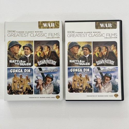 TCM Greatest Classic Films Collection: War John Wayne Errol Flynn Cary Grant DVD - Picture 2 of 10