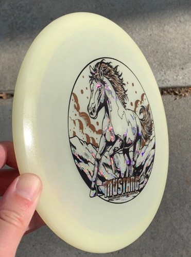 Mint Discs Nocturnal Glow SOFT Mustang -Rare Infinite VIP Series 1/750 Disc Golf - Picture 4 of 7