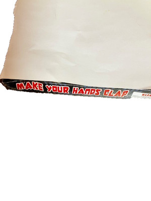 Vintage Make your Hands Clap Firecracker Box Label