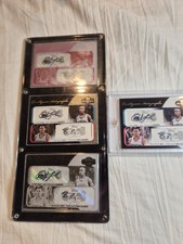 Topps CoSigners One Of A Kind Set - Chris Paul Brandon Roy 4 Dual Auto & Plates