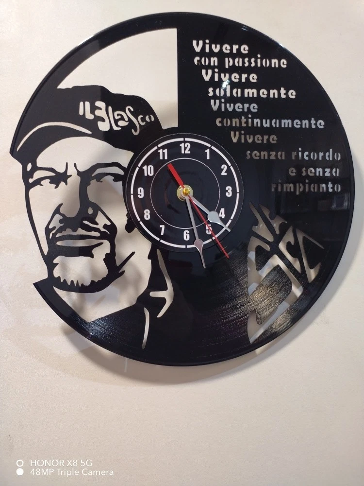 Orologio Da Parete A Disco In Vinile - Decorazione Murale Originale A Tema Auto Sportive - Regalo Unico Per Appassionati Di Motori