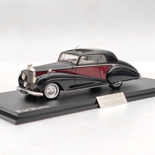 GLM Models 1/43 BENTLEY MK VI Park Ward FHC Black #43204202 1950 Resin Car - Picture 9 of 9
