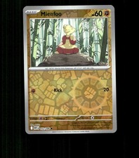 Mienfoo - 052/086 - White Flare - Reverse Holo Near Mint Pokemon Card TCG