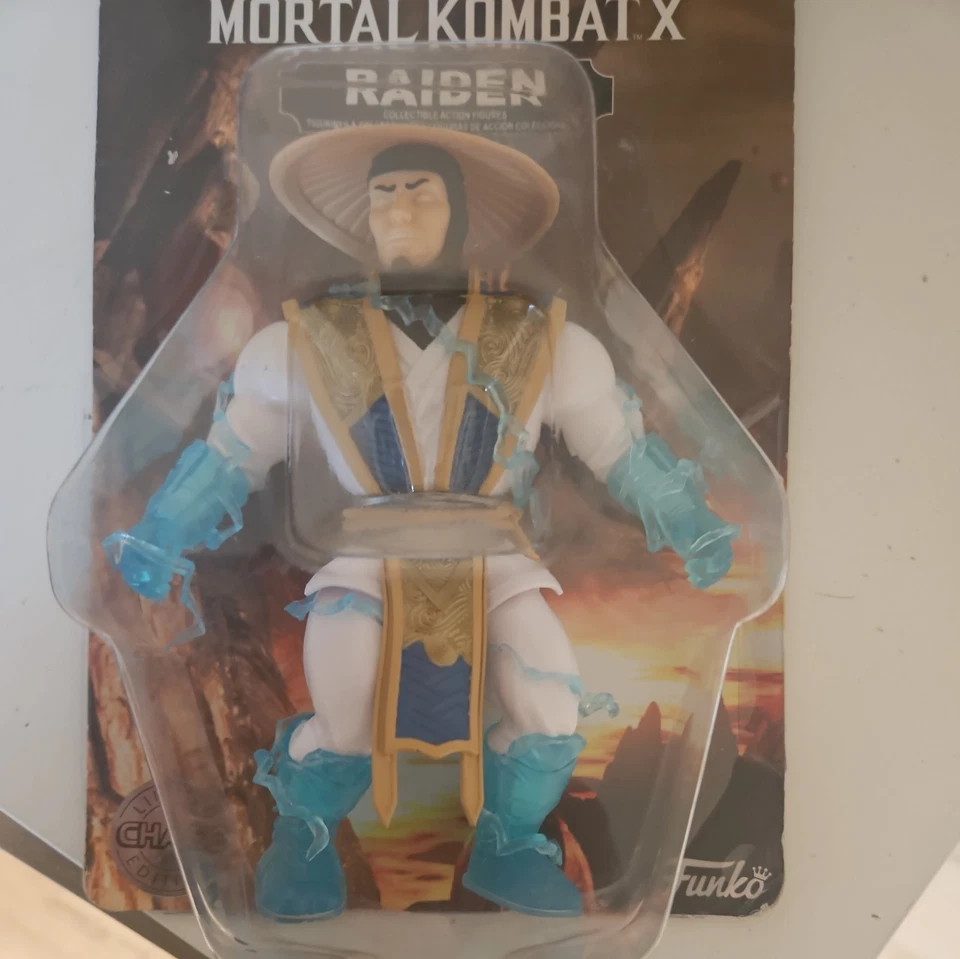Mortal Kombat X Raiden Edición Limitada Persecución Funko Sellado CHASE Foto 2 de 4