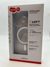 Tech21 EVO CLEAR Magsafe Case for Apple iPhone 16 - CLEAR
