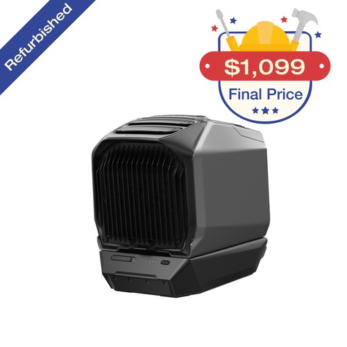 EcoFlow Wave 3 Portable Air Conditioner & Wave 3 Add-On Battery for Camping/RV