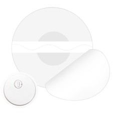 20 Pack Freestyle Adhesive Patches Sensor Covers for Libre 3, Waterproof Trans