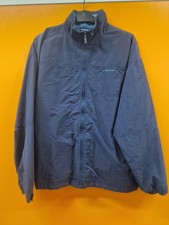 reebok jacket size large blue 