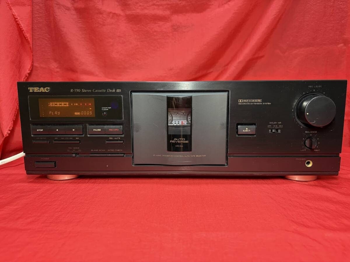 Teac R-550 vintage audio equipment - eBay listing photo 1