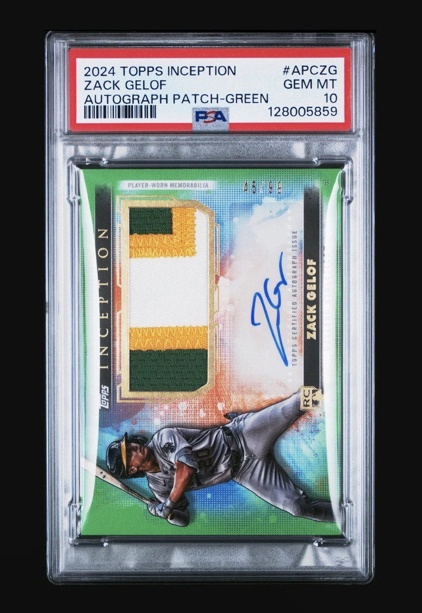 2024 Topps Inception - Zack Gelof #APC-ZG for sale | eBay