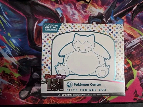 151 Pokemon Center ETB Elite Trainer Box Factory Sealed New