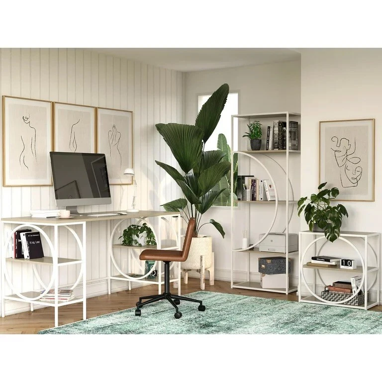 Librería Queer Eye Cambridge, roble pálido. Usos para adultos y adolescentes Foto 3 de 4