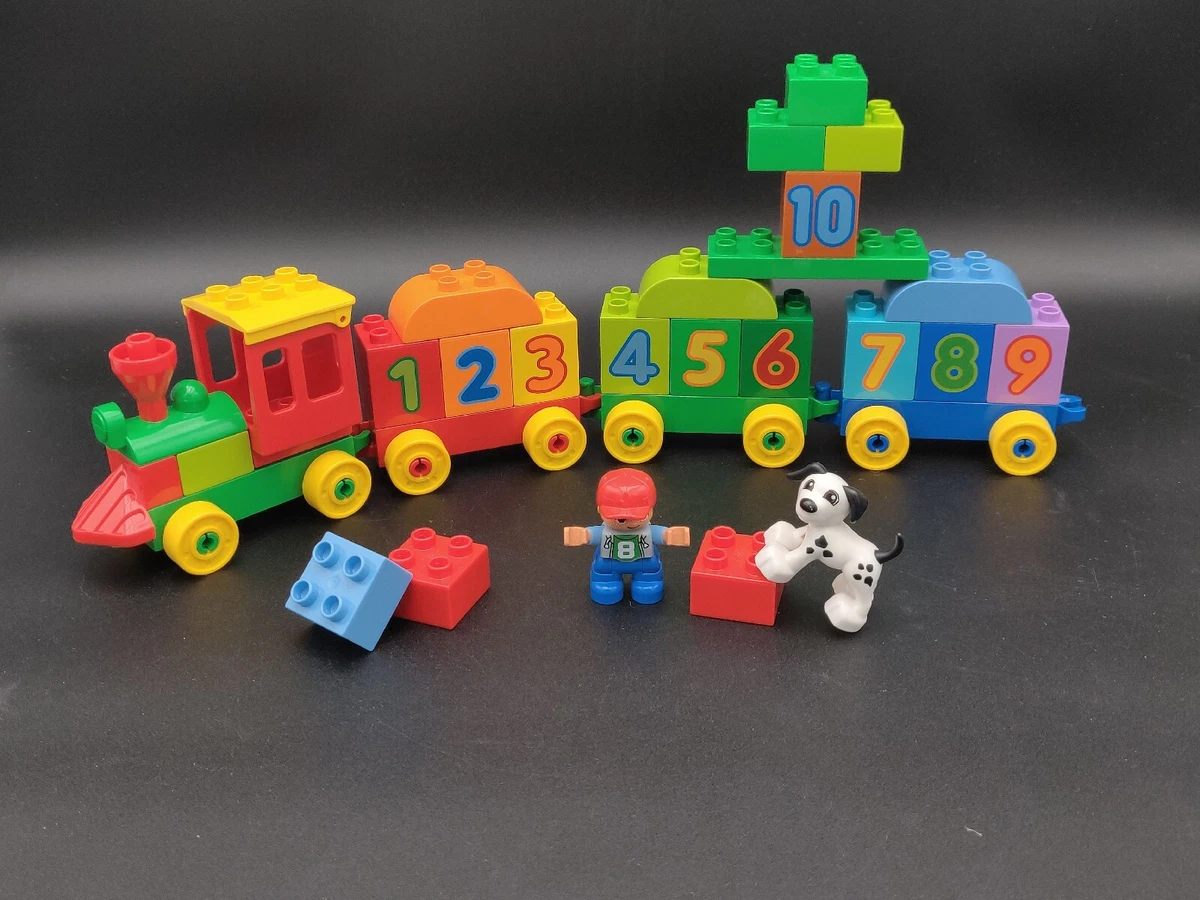 Lego Duplo My First Number Train Set 10558 Complete No Box