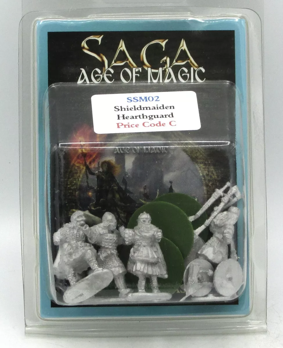 SAGA SSM02 Shieldmaiden Hearthguard (Age of Magic) Female Warriors