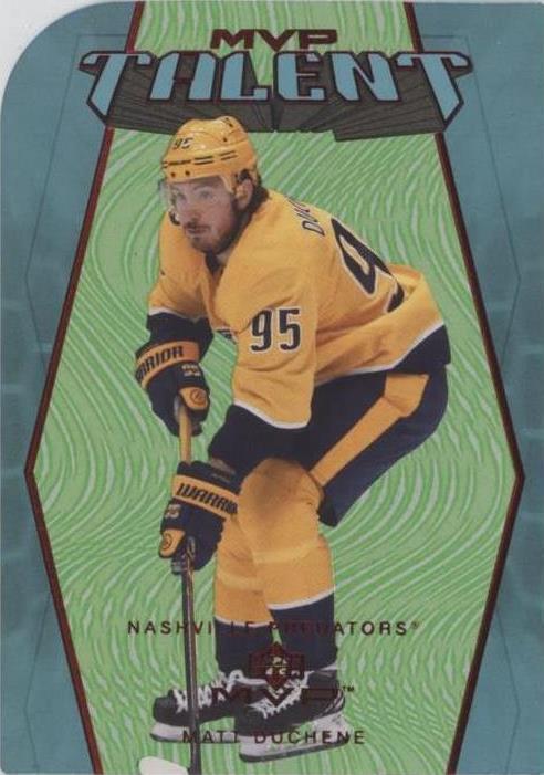 2023-24 Upper Deck MVP - Colors and Contours Matt Duchene #MT-23 Green ...