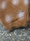 Vintage Flocked Spotted Deer Doe Fawn Figure Brown Plastic Eyes SC Hong Kong — photo 8