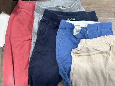Crewcuts Boys 3 Sweatpants & 2 Pants Size 8