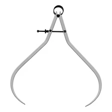12 Inch Outside Caliper – Heavy-Duty 12-1/4 Inch Jaw Capacity Measuring Tool